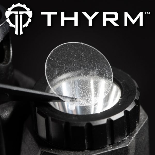 THYRM 戰術電筒鏡面保護貼 - 5種尺寸