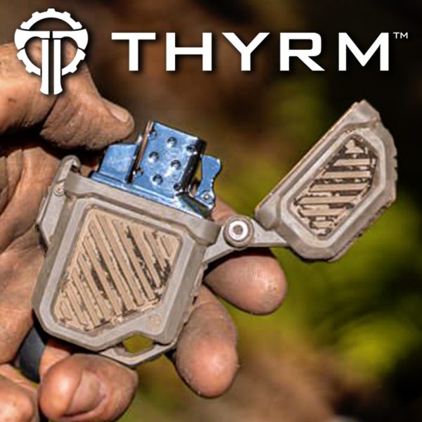 THYRM PYROVAULT ZIPPO 2.0版 - 狼棕色+沙色