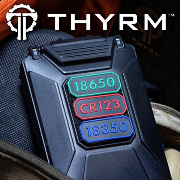 THYRM CV5M 專用電池型號魔鬼氈四片裝 - 黑色